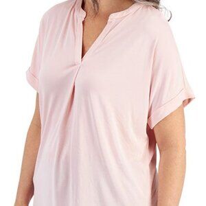Women's Split-Neck / Short Sleeve Knit Shirt